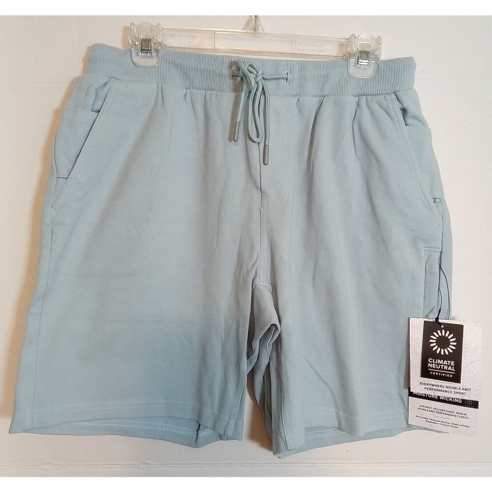 686 Everywhere Double-Knit Shorts Blue Fog Men's Medium
